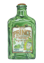 Load image into Gallery viewer, Green bottle labeled 'Prince Potion' with frog and prince graphics on a white background
