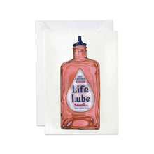 Load image into Gallery viewer, Life Lube - Lubricant - Greetings Card
