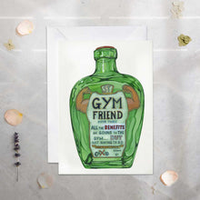 Load image into Gallery viewer, Gym Friend - Super Tonic - Greetings Card
