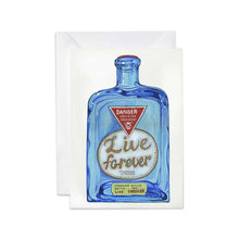 Load image into Gallery viewer, Live forever - Tonic - Greetings Card
