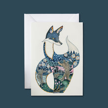 Load image into Gallery viewer, Fox at Night - Card
