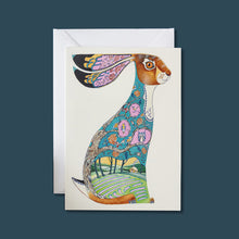 Load image into Gallery viewer, Blue Hare - Card
