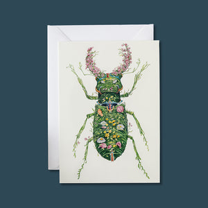 Stag Beetle - Card