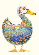 Load image into Gallery viewer, Duck in a pond
