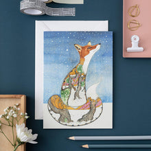 Load image into Gallery viewer, Fox in the Snow - Card - The DM Collection
