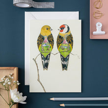 Load image into Gallery viewer, Goldfinches - Card - The DM Collection
