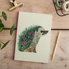 Load image into Gallery viewer, Perfect Bound Notebook - Hedgehog - The DM Collection
