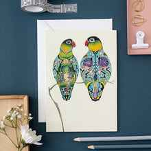 Load image into Gallery viewer, Lovebirds - Card - The DM Collection
