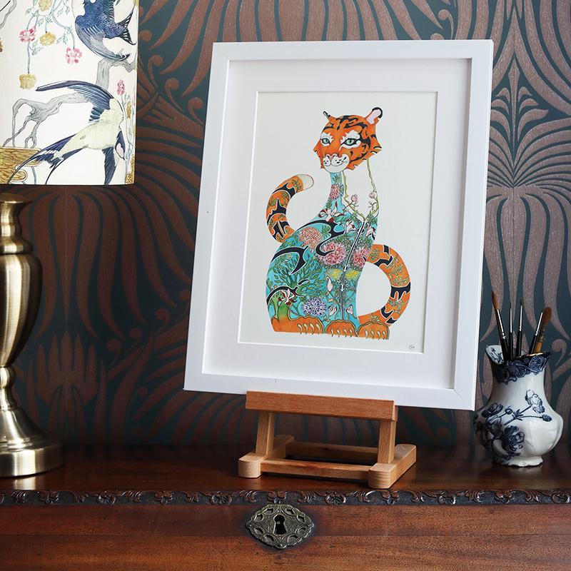 Tiger in the Jungle - Print - The DM Collection