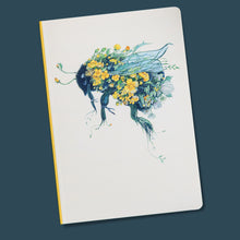Load image into Gallery viewer, Perfect Bound Notebook - Bumblebee

