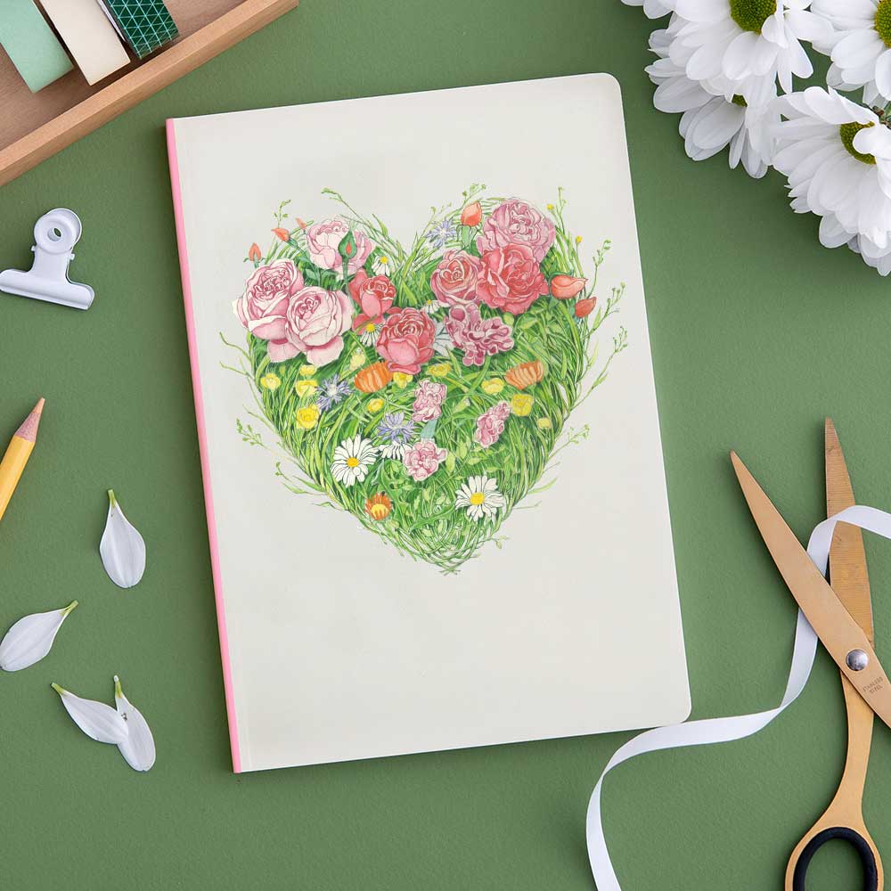 Perfect Bound Notebook - Heart