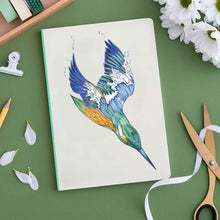 Load image into Gallery viewer, Perfect Bound Notebook - Kingfisher
