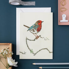 Load image into Gallery viewer, Robin in the Snow - Card - The DM Collection
