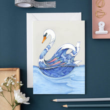 Load image into Gallery viewer, Swan - Card
