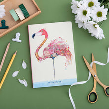 Load image into Gallery viewer, Perfect Bound Notebook - Flamingo - The DM Collection
