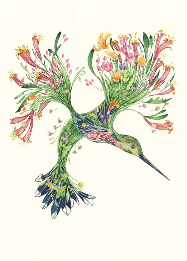 Hummingbird - Card -
