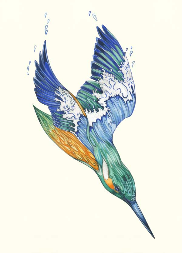 Kingfisher - Card