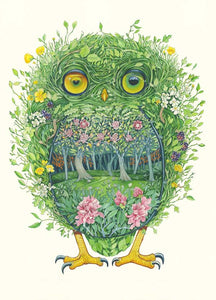 Owl from the Wild Wood - Card